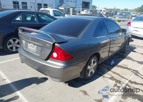 2004 Honda Civic Ex из США, поврежденный, VIN 1HGEM21034L074734